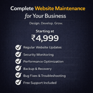 Website maintenance